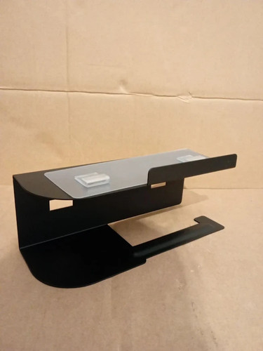 Black clear acrylic wall mount - black,